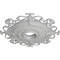 Ekena Millwork Orleans Ceiling Medallion (Fits Canopies up to 8 1/4"), 38 3/8"OD x 6 5/8"ID x 2 7/8"P, Frost CM38OLFRF - alternate 4